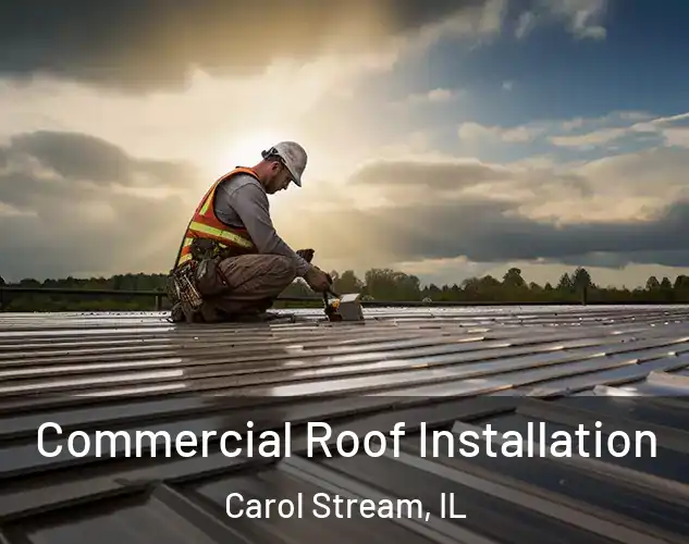 Commercial Roof Installation Carol Stream, IL