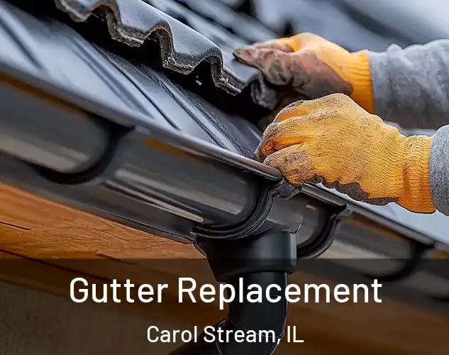  Gutter Replacement Carol Stream, IL