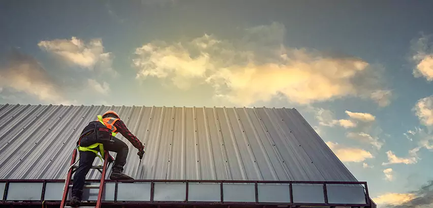 Commercial Built-Up Roof Installation in Carol Stream