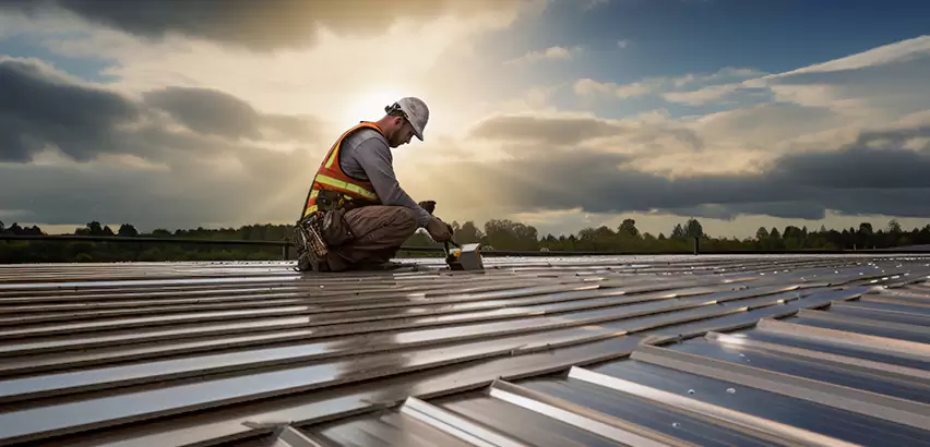 Commercial Roof Restoration in Carol Stream