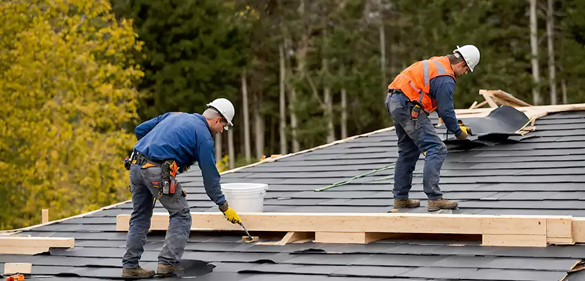 Garage Felt Roof Replacement in Carol Stream