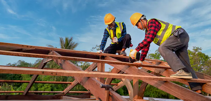 Mobile Home Roof Truss Repair in Carol Stream