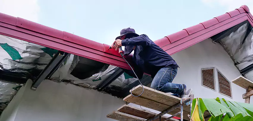 Residential Wind Damage Roof Repair in Carol Stream