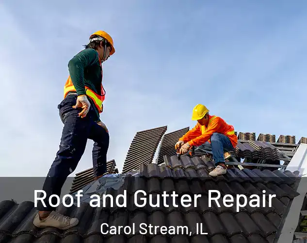  Roof and Gutter Repair Carol Stream, IL