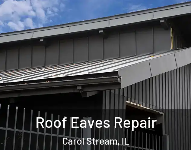  Roof Eaves Repair Carol Stream, IL