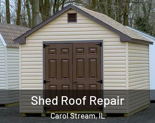  Shed Roof Repair Carol Stream, IL